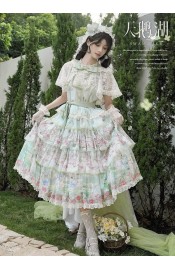 String Ball Cat Swan Lake JSK(2nd Reservation/Full Payment Without Shipping)